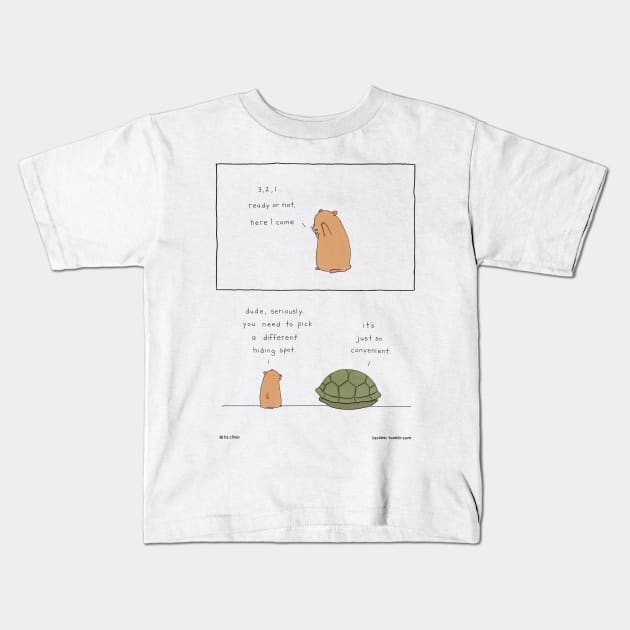 Ready or Not Kids T-Shirt by Liz Climo